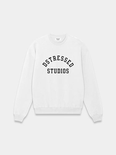 Dstressed Studios Athletics White Sweatshirt